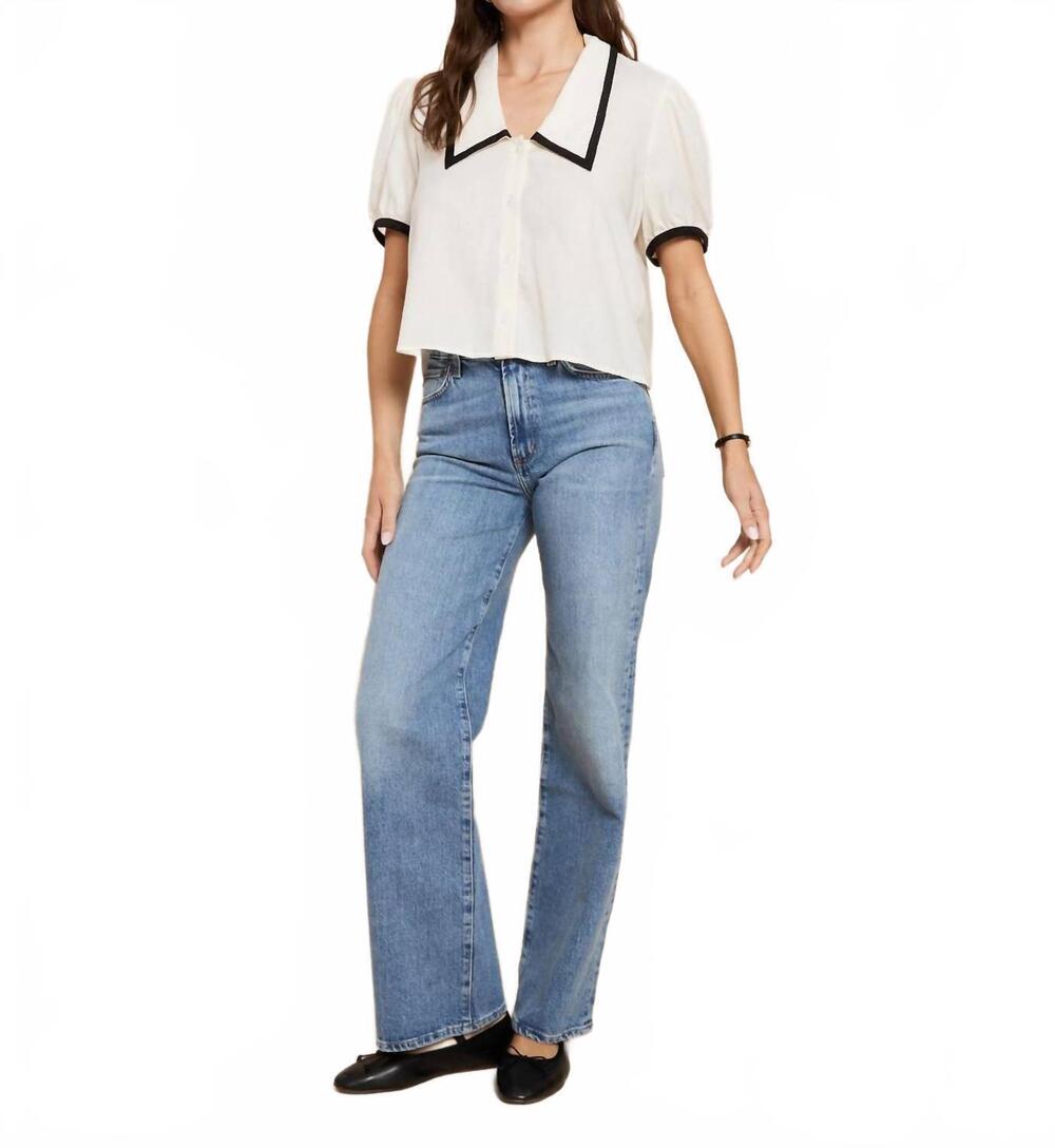 NEW FEW MODA danika top in cream